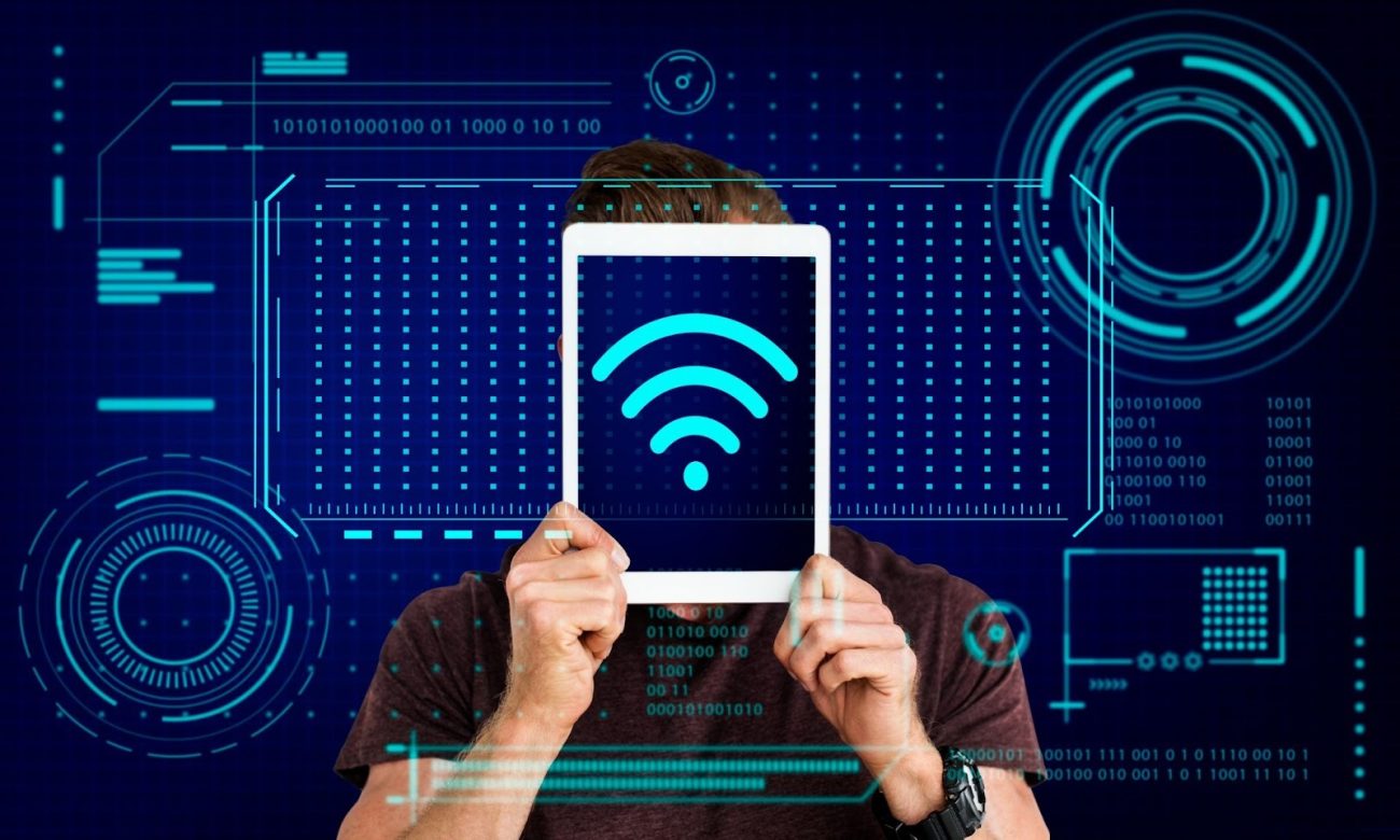 Secure Wi-Fi network setup protecting home internet from hackers
