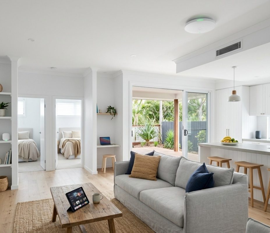 Reliable WiFi coverage throughout a Sunshine Coast Airbnb