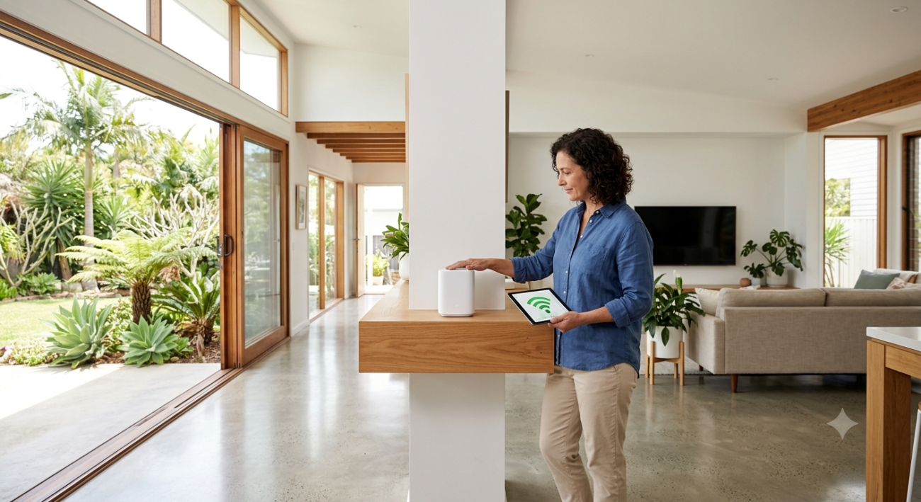 home Wi-Fi repair service on the Sunshine Coast